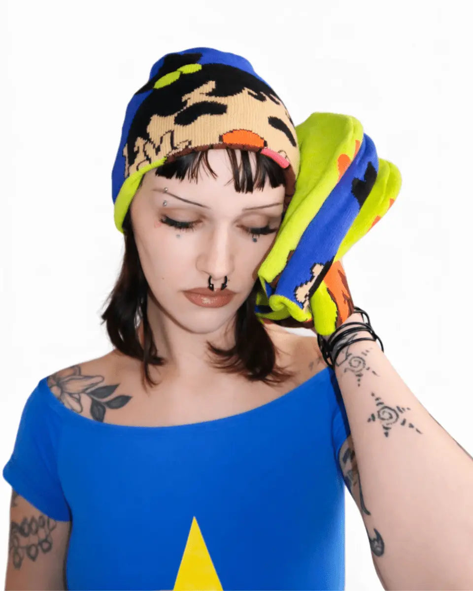 2Face Reversible beanie - AJadei