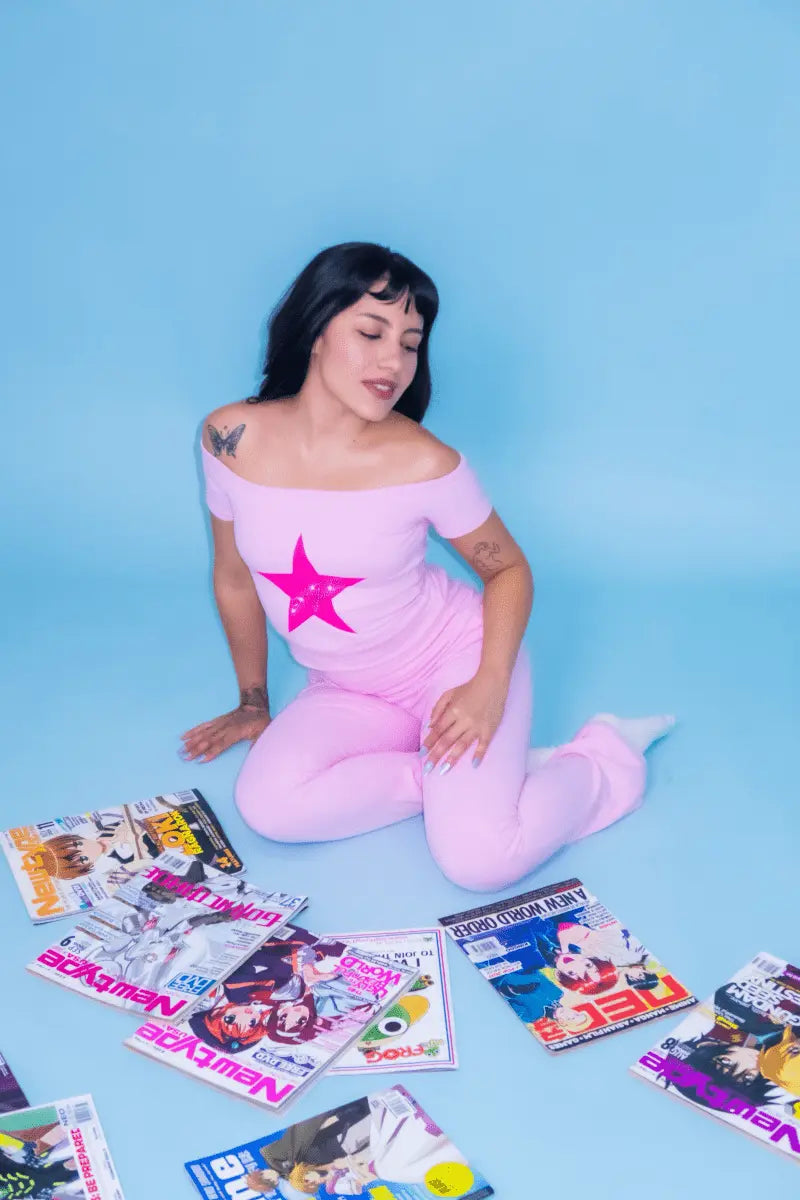 Star Girl Pink Set - AJadei